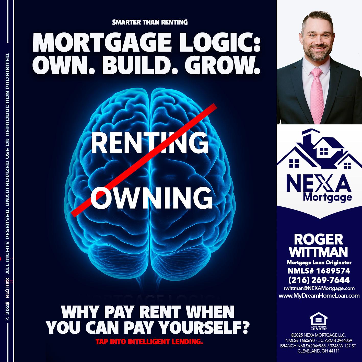 mortgage logic - Roger Wittman -Mortgage Loan Originator