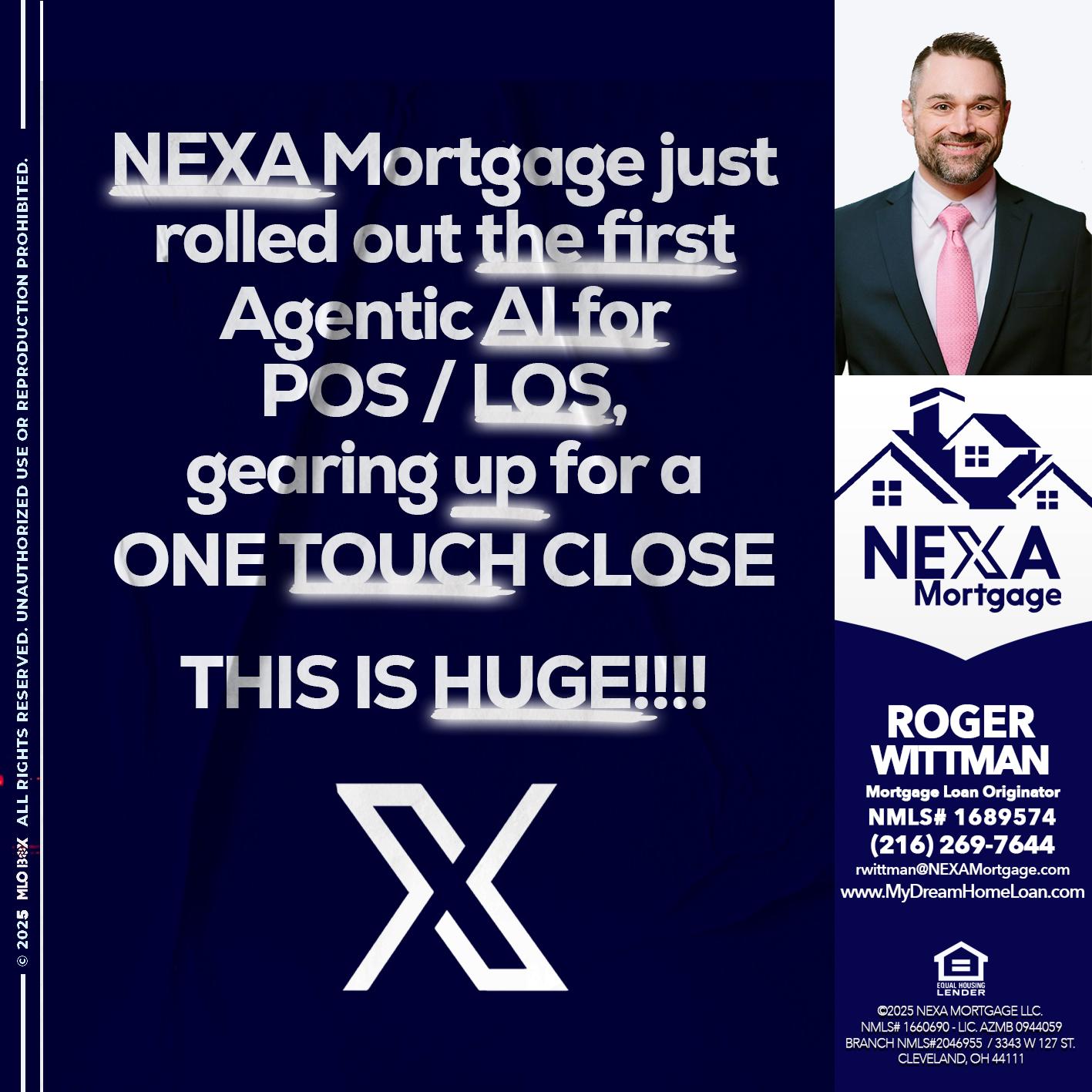NEXA MORTGAGE - Roger Wittman -Mortgage Loan Originator