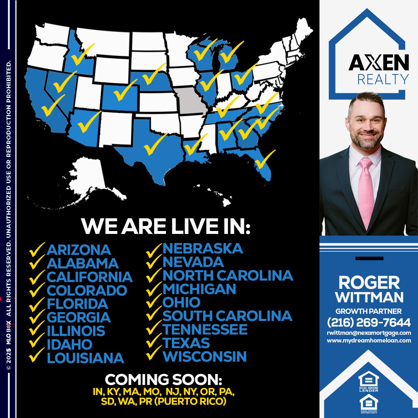 MICHIGAN UNLOCKED - Roger Wittman -Mortgage Loan Originator