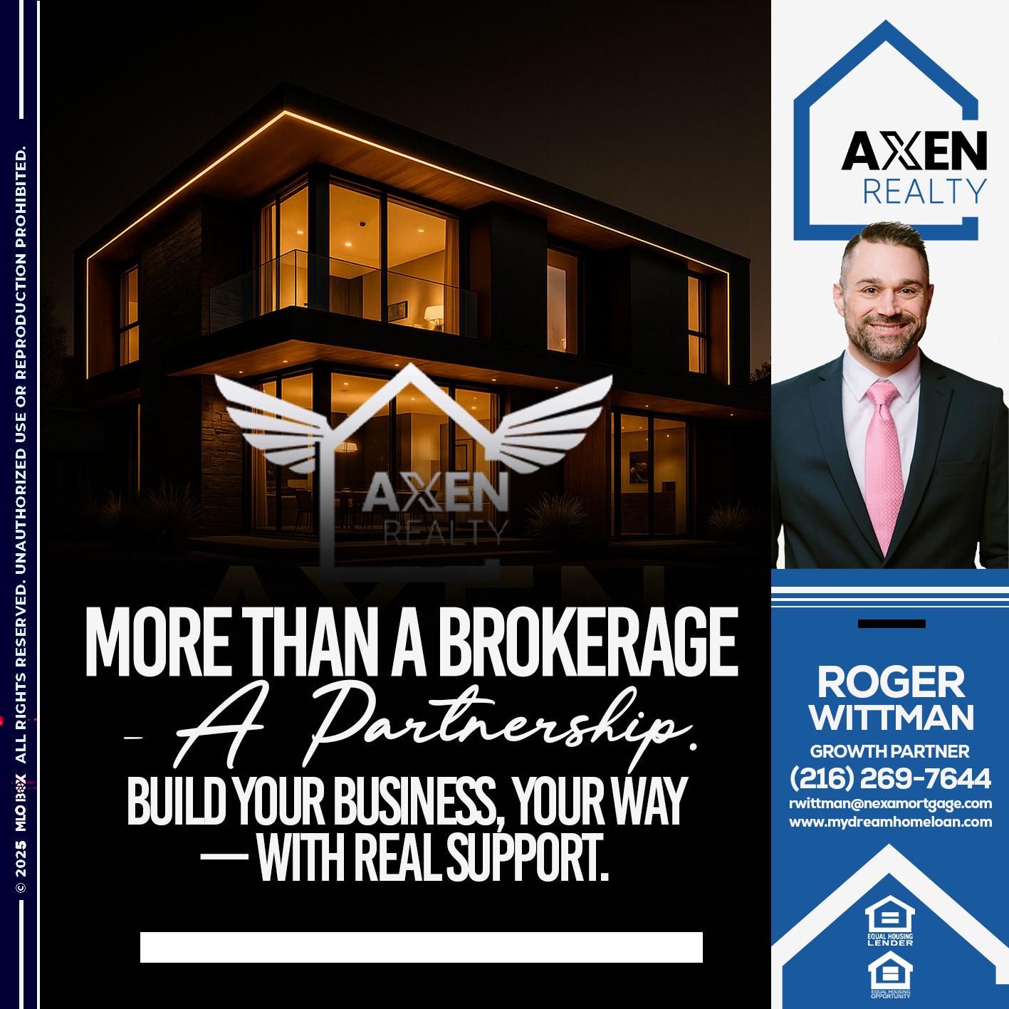 MORE THAN - Roger Wittman -Mortgage Loan Originator