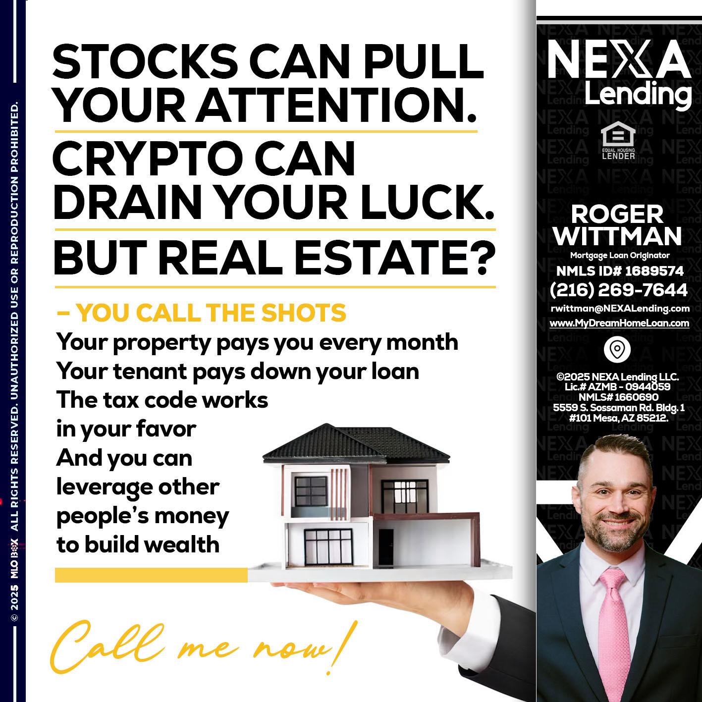 STOCK CAN - Roger Wittman -Mortgage Loan Originator