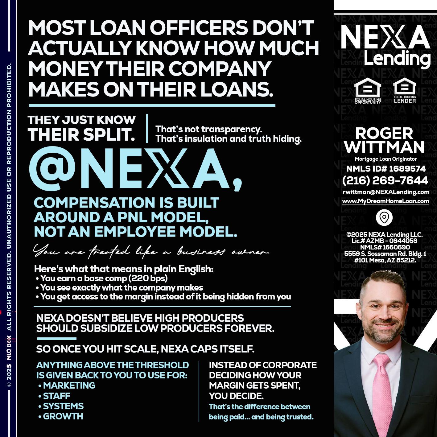 @NEXA - Roger Wittman -Mortgage Loan Originator
