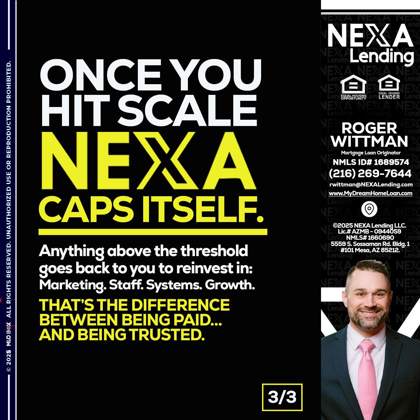 3 OF 3 - Roger Wittman -Mortgage Loan Originator