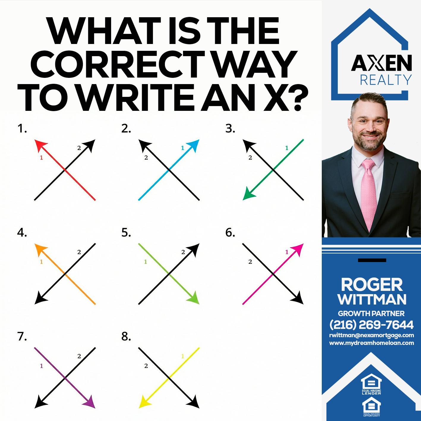 what is the correct - Roger Wittman -Mortgage Loan Originator