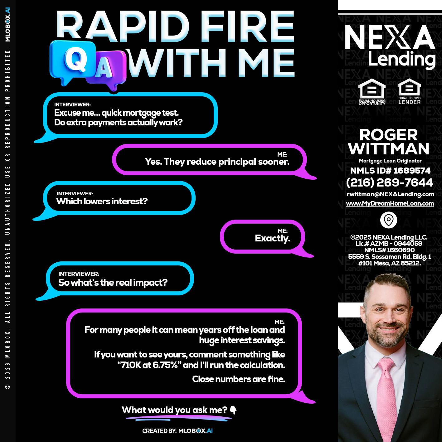 RAPID QA - Roger Wittman -Mortgage Loan Originator