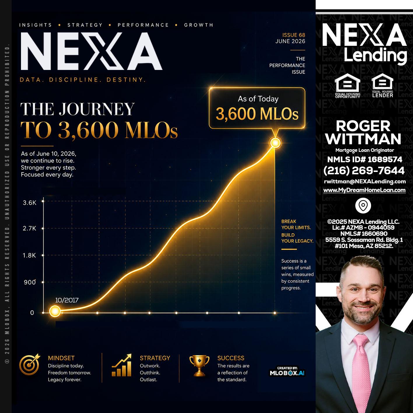NEXA 3.6K - Roger Wittman -Mortgage Loan Originator