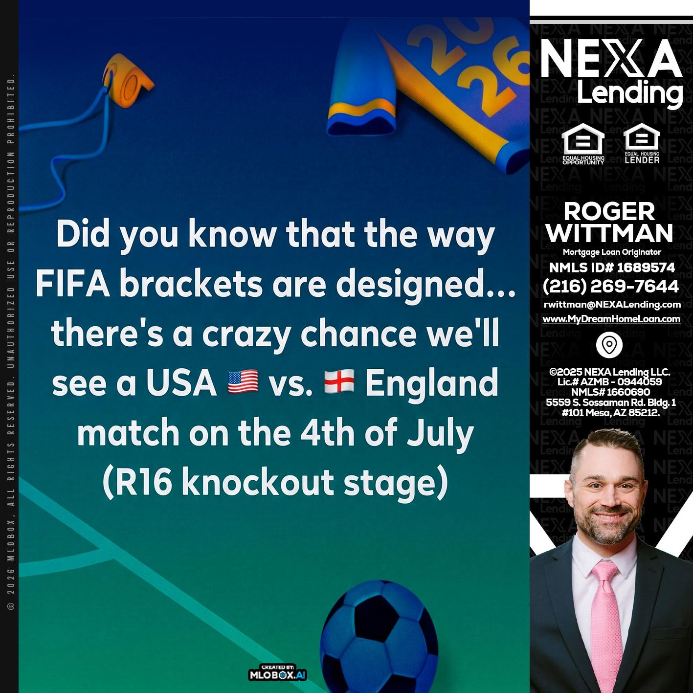 did you know? - Roger Wittman -Mortgage Loan Originator