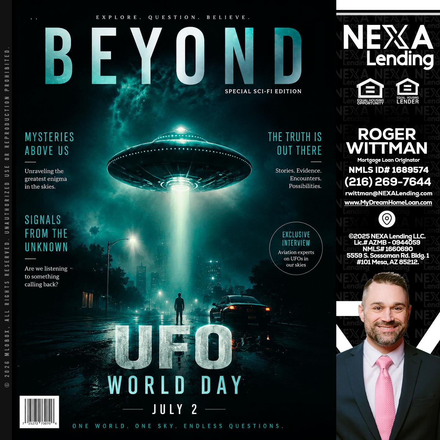 BEYOND - Roger Wittman -Mortgage Loan Originator