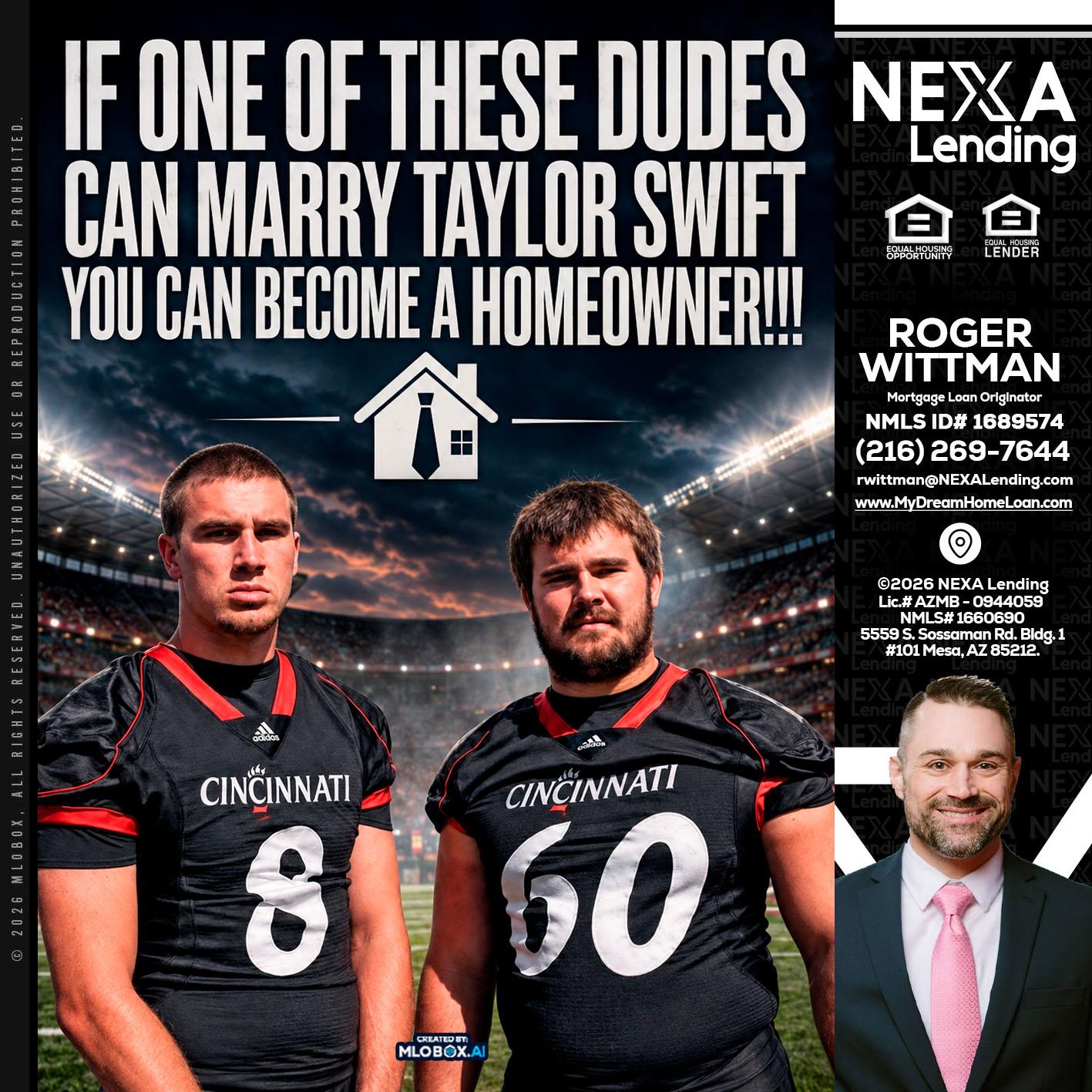 if one of these - Roger Wittman -Mortgage Loan Originator